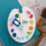 Spellbinders Etched Dies By Vicky Papaioannou, Paint Your World Painter's Palette (S5-504)
