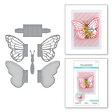 Spellbinders, Pop-Up Butterfly Etched Dies from Bibi’s Butterflies Collection by Bibi Cameron