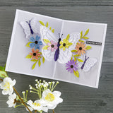 Spellbinders, Pop-Up Butterfly Etched Dies from Bibi’s Butterflies Collection by Bibi Cameron