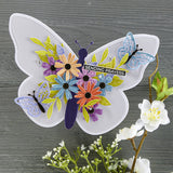 Spellbinders, Butterfly Card Creator Etched Dies from Bibi’s Butterflies Collection by Bibi Cameron
