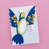 Spellbinders Etched Dies By Bibi Cameron, Hummingbird Card Creator (S7-231)