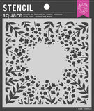 Hero Arts Stencil 6"X6", Flower Circle
