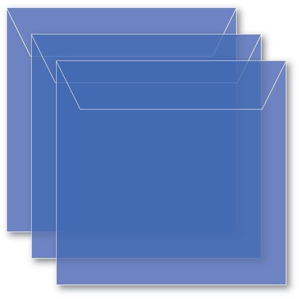 Memory Box Small Storage Pouch 5.125"X5" 50/Pkg, Periwinkle