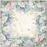 Stamperia Double-Sided Cardstock 12"X12", Frame, Hortensia