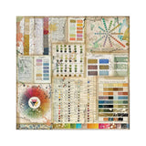 Stamperia Double-Sided Cardstock 12"X12", Pantone, Atelier Des Arts