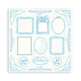 Stamperia Backgrounds Double-Sided Paper Pad 12"X12" 10/Pkg, Baby Dream Blue, Day Dream