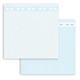 Stamperia Backgrounds Double-Sided Paper Pad 12"X12" 10/Pkg, Baby Dream Blue, Day Dream