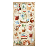 Stamperia Collectables Double-Sided Paper 6"X12" 10/Pkg, Home For The Holidays, 10 Designs/1 Each