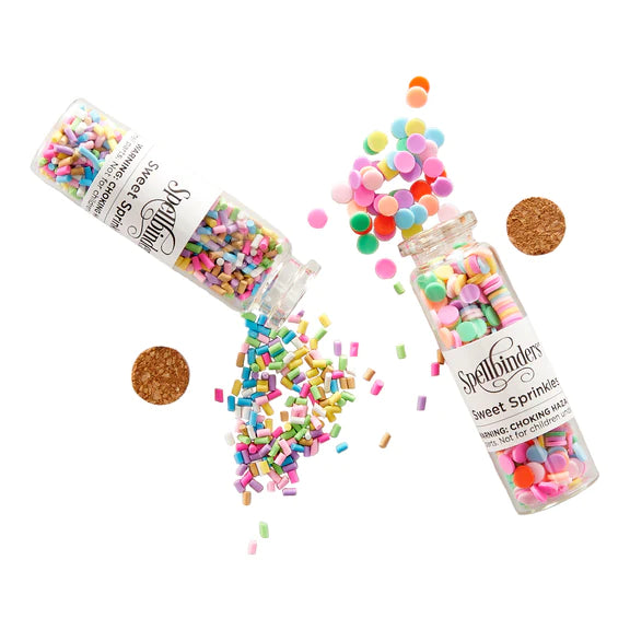 Spellbinders, Sweet Sprinkles Embellishments from Sweet Street by Tina Smith