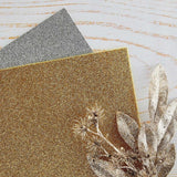 Spellbinders Glitter Foam Sheets 8.5"X11", Gold (Sold Individually)