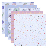 Spellbinders Paper Pad 6"X6" 40/Pkg, Winter Wonderland (SCS-243)