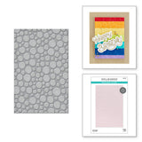 Spellbinders, Embossing Folder from the Birthday Celebrations Collection, Party Spots