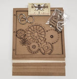 A Vintage Girl by Candy Rosenberg, "Imagine" Chipboard Gear Album Set