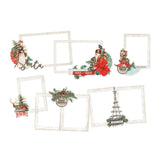 Country Christmas Layered Frames Die-Cuts 6/Pkg