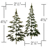 Sizzix Tim Holtz, Thinlits Die Set, Woodlands 2PK - Scrapbooking Fairies