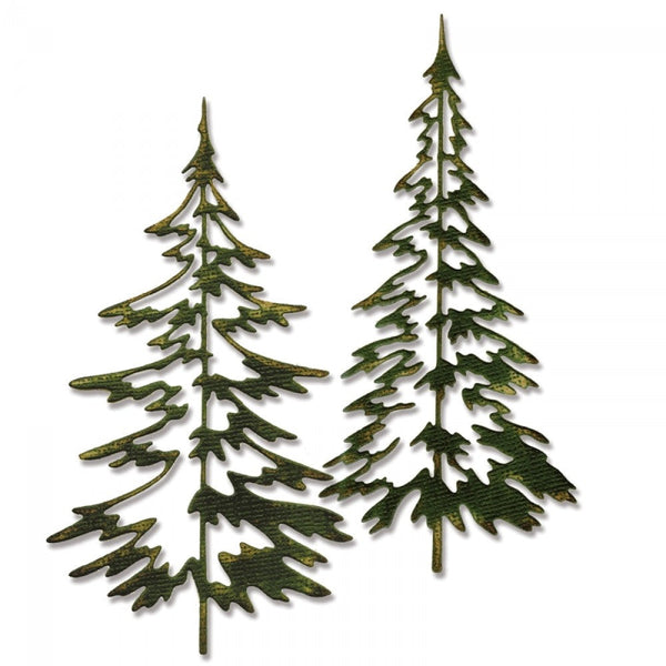 Sizzix Tim Holtz, Thinlits Die Set, Woodlands 2PK - Scrapbooking Fairies