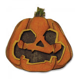 Sizzix, Thinlits Die Set, Layered Jack-O-Lantern 10Pk - Scrapbooking Fairies
