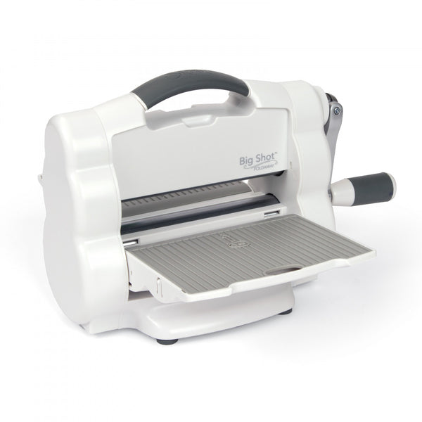 Sizzix Big Shot Foldaway Machine Only (White & Gray)