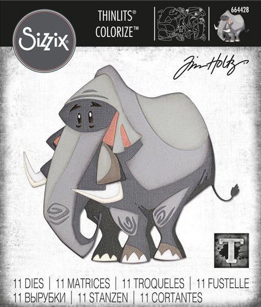 Sizzix Thinlits Dies By Tim Holtz, Clarence, Colorize