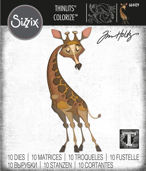 Sizzix, Thinlits Dies By Tim Holtz, Gertrude, Colorize