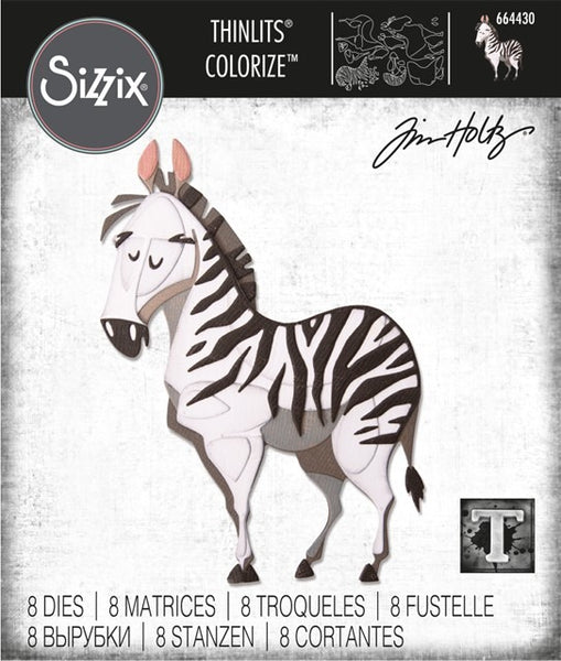 Sizzix Thinlits Dies By Tim Holtz, Winifred, Colorize