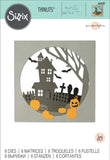 Sizzix Thinlits Dies By Jennifer Ogborn 8/Pkg, Haunted Hills