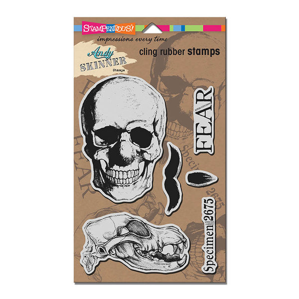 Stampendous, Skuldoggery Cling Stamp - Scrapbooking Fairies