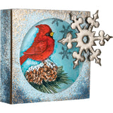 Stampendous Cling Stamp, Cardinal Christmas