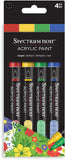 Spectrum Noir, Acrylic Paint Marker Set 4/Pkg, Bright (4pc)