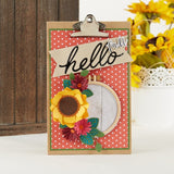 Spellbinders, Wooden Embellishments, DIY Hoops
