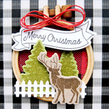Spellbinders, Wooden Embellishments, DIY Hoops