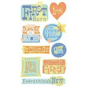 First Born Vellum Stickers Sticko - Scrapbooking Fairies