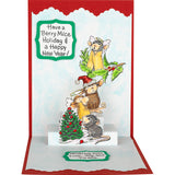 Stampendous, Perfectly Clear Stamps, Merry Mice