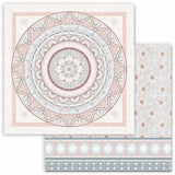 Stamperia Double-Sided Cardstock 12"X12", 26 Secrets of India, Mandala Lace