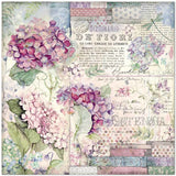 Stamperia Double-Sided Cardstock 12"X12", Hortensia