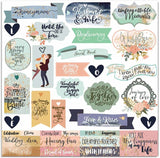 Stamperia Double-Sided Cardstock 12"X12", Quotes, Love Story
