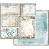 Stamperia Double-Sided Paper Pad 12"X12" 10/Pkg, Atelier, 10 Designs/1 Each