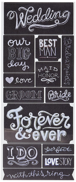 Me & My Big Ideas mambiSTICKS Stickers, Wedding - Scrapbooking Fairies