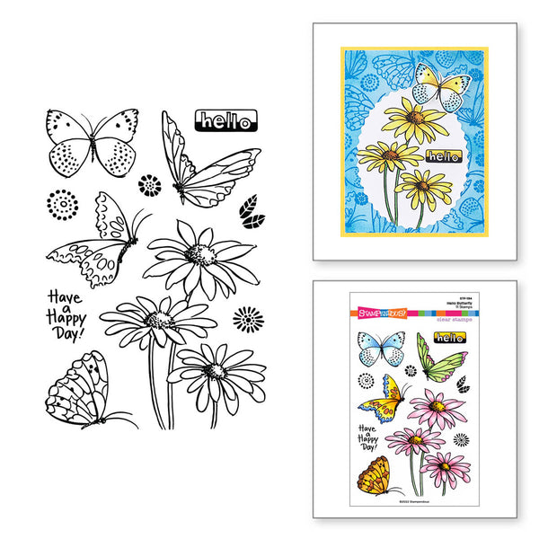 Stampendous Clear Stamps, Hello Butterfly (STP-194)