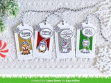 Lawn Fawn, Lawn Cuts Custom Craft Die, Say What? Gift Tags