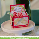 Lawn Cuts Custom Craft Die, Scalloped Box Card Pop-Up