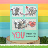 Lawn Fawn, Photopolymer Clear Stamps, Scent with Love Add-On (LF2728)