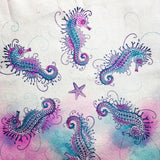 Pink Ink Designs A6 Clear Stamp, Seahorse, Nautical Series