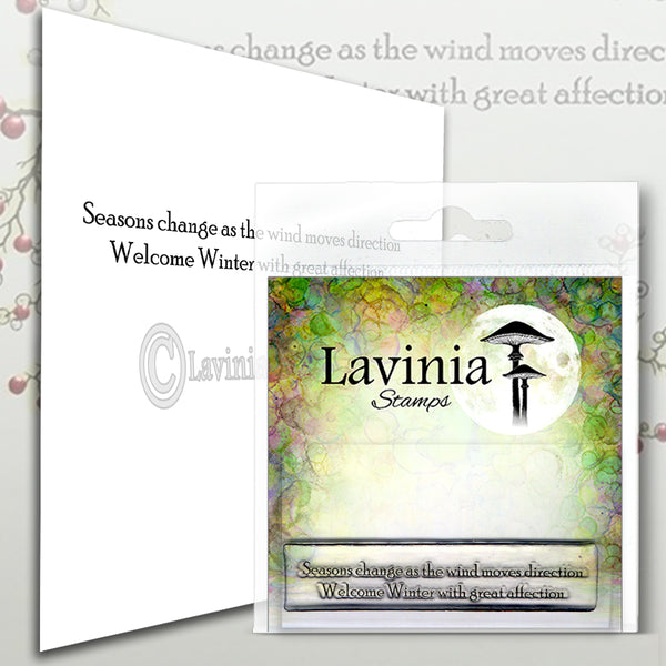 Lavinia Stamp, Seasons Change (LAV575), Clear Stamp