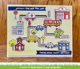 Lawn Fawn, Lawn Cuts Custom Craft Die, Slide-On Over Maze