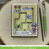 Lawn Fawn, Lawn Cuts Custom Craft Die, Slide-On Over Maze