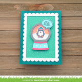 Lawn Fawn, Lawn Cuts Custom Craft Die, Snow Globe Gift Tag (LF2056)