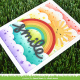 Lawn Cuts Custom Craft Die, Stitched Rainbow