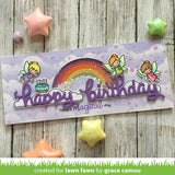 Lawn Cuts Custom Craft Die, Stitched Rainbow