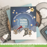 Lawn Fawn, Clear Stamps & Dies Combo, Super Star (LF2241 & LF2242)